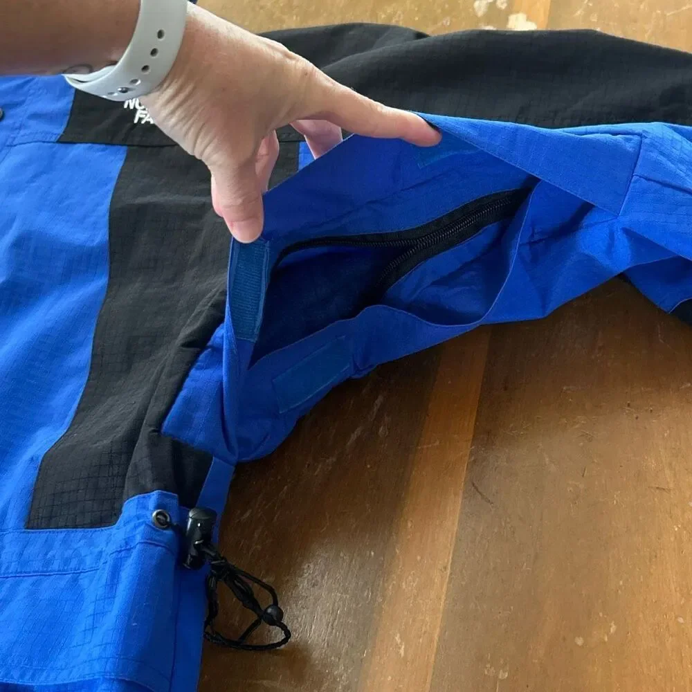Vtg The North Face Summit Series Gore-Tex Mountain Jacket Coat Mens Sz XXL Blue